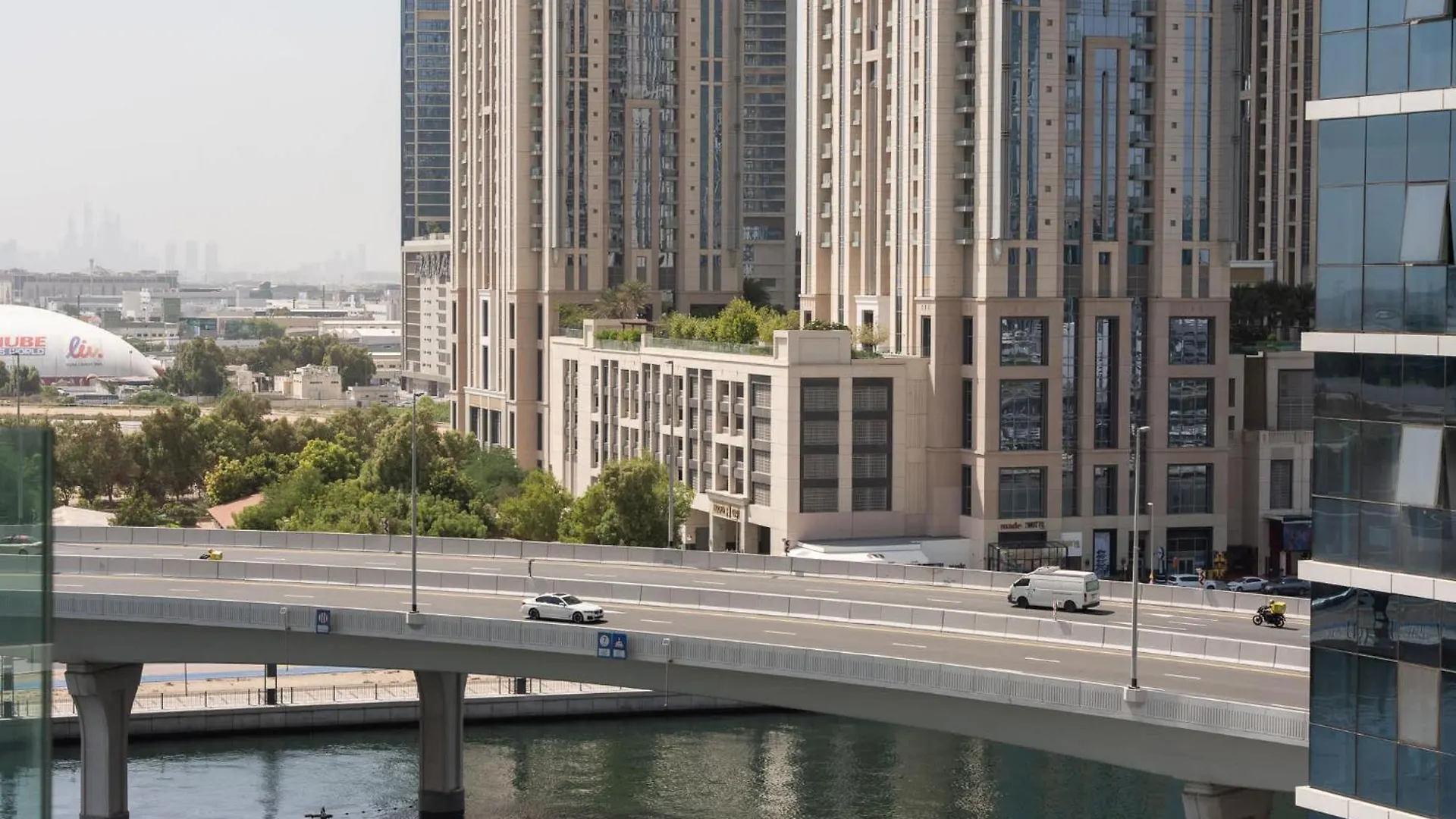 شقة Elegant 1Br In Business Bay Sleeps 4 Near Downtown دبي